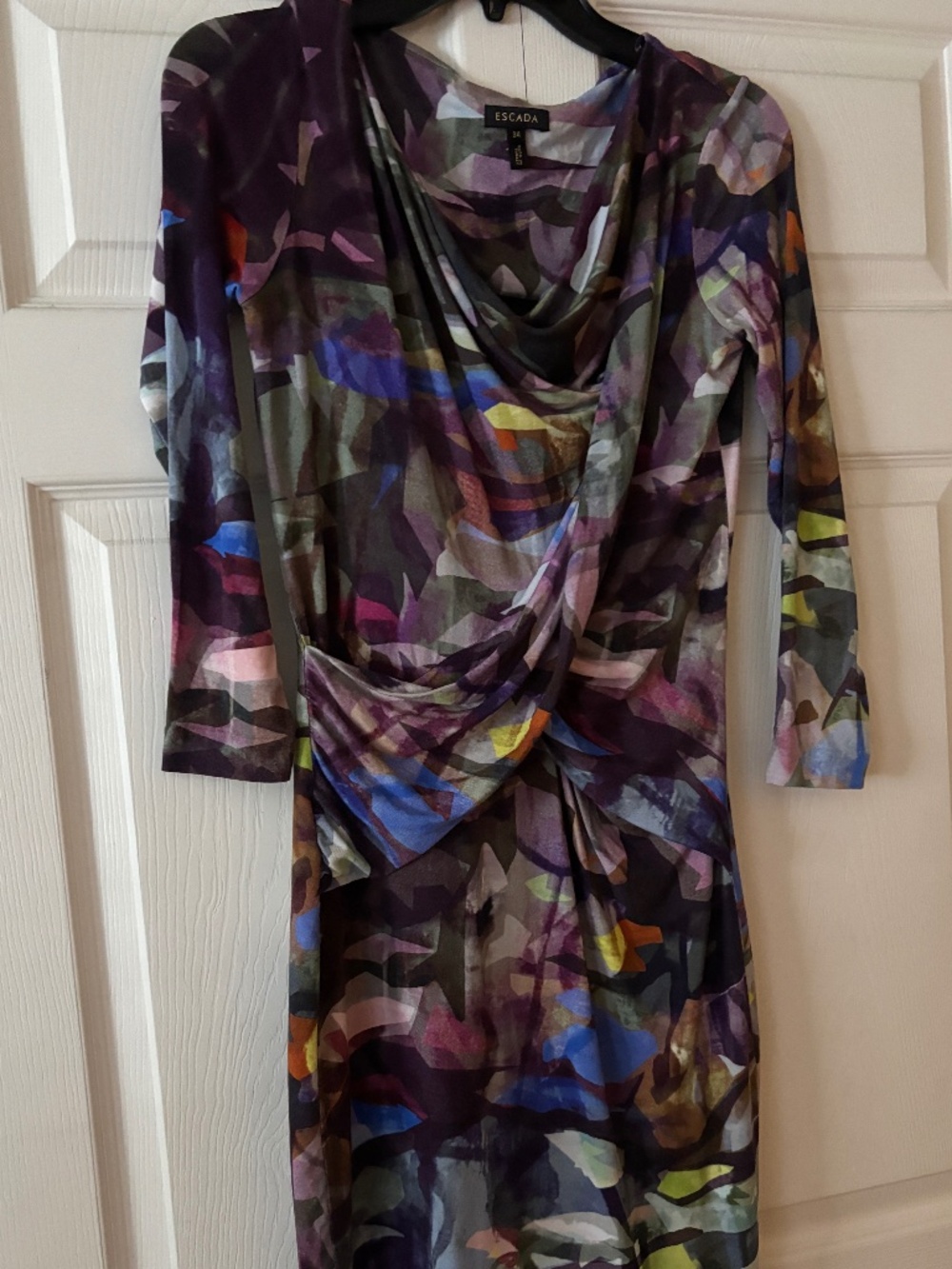Escada Purple Dress